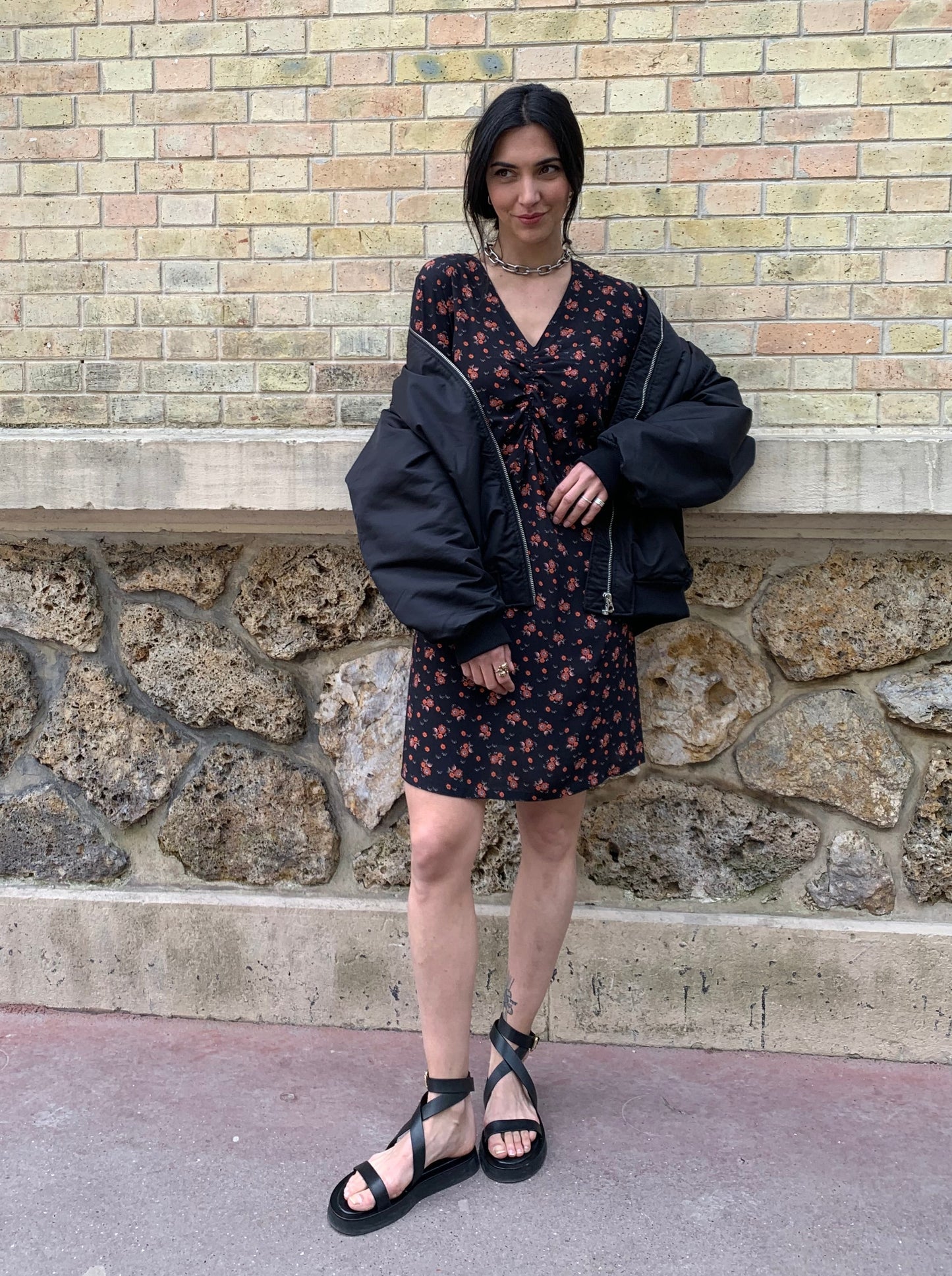 PRINTED PALOMA DRESS