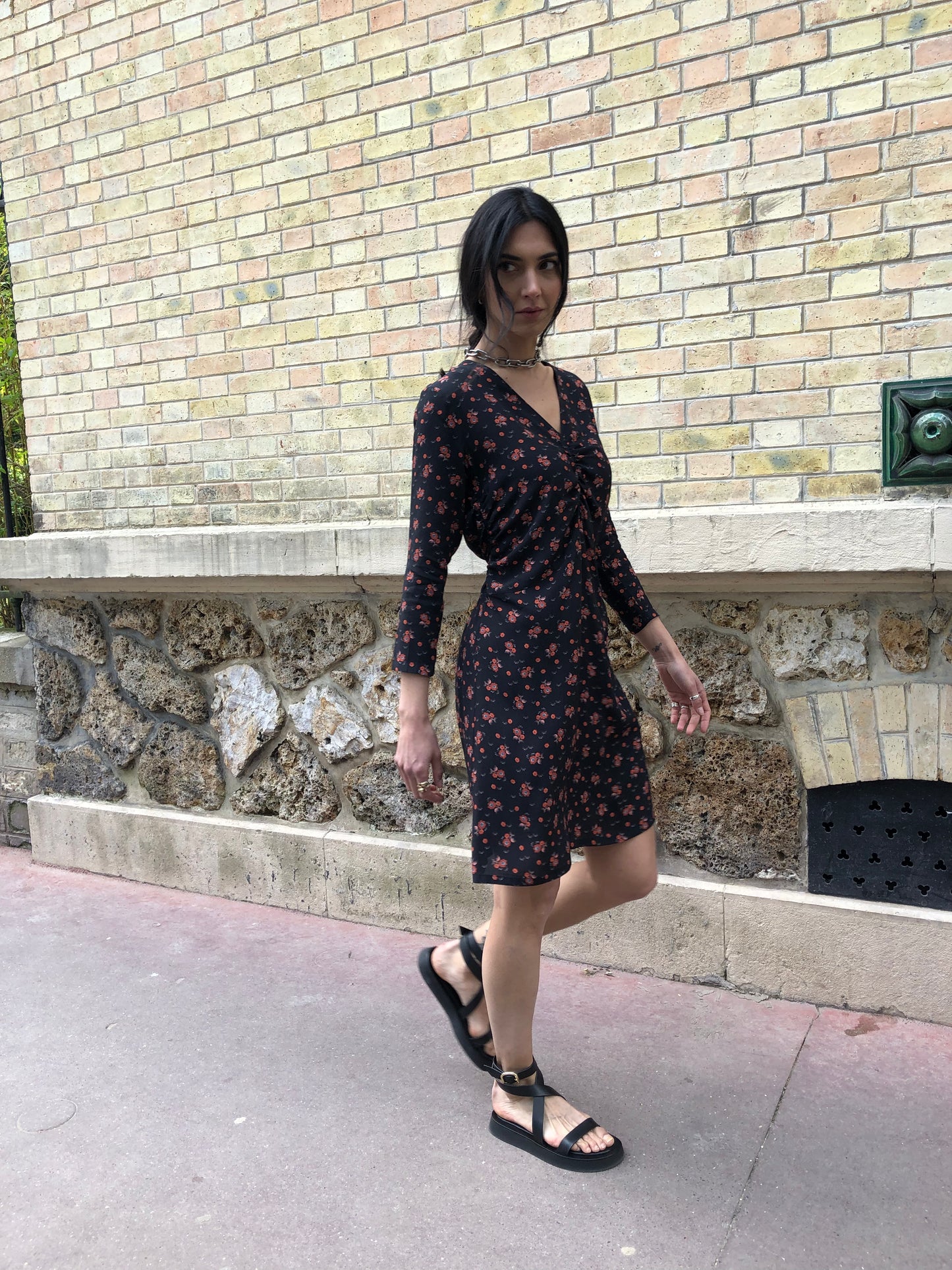 PRINTED PALOMA DRESS