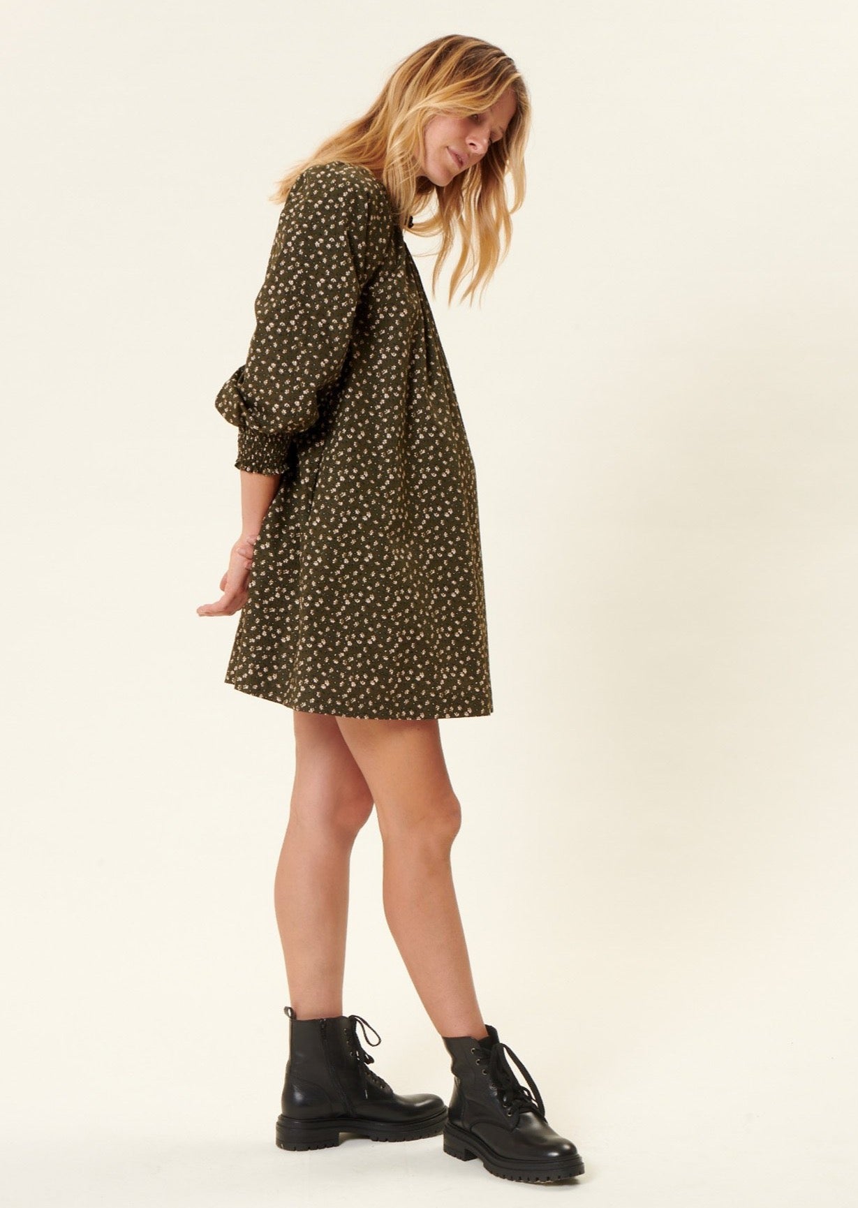 PRINTED FLAVIO DRESS