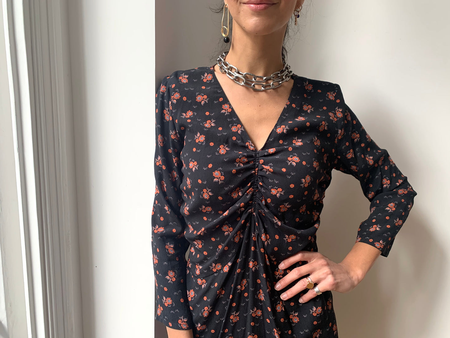 PRINTED PALOMA DRESS