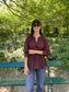 BLOUSE SOPHIE CARREAUX