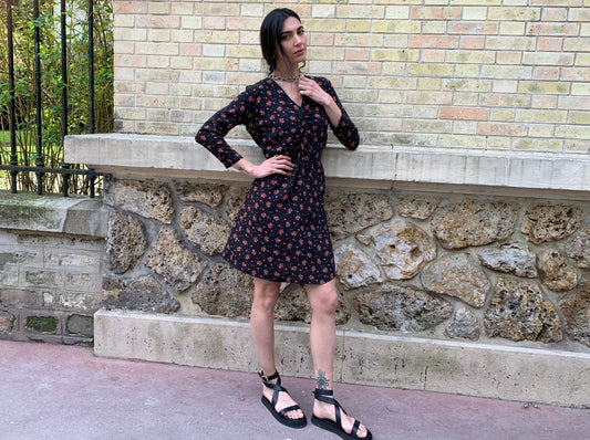 PRINTED PALOMA DRESS